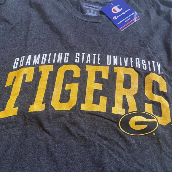 Champion Grambling State Tigers Logo TShirt Men’s M Charcoal Gray NWT - Picture 2 of 10